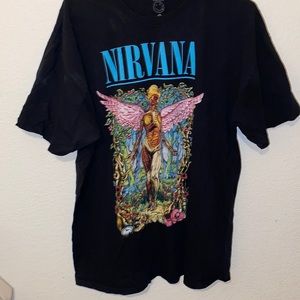 Nirvana extra large rock T